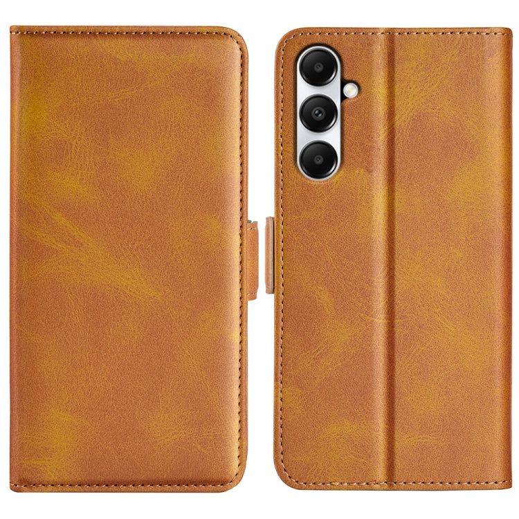 Dual-side Magnetic Buckle Horizontal Flip Leather Phone Case, For Samsung Galaxy S24 5G, For Samsung Galaxy A15, For Samsung Galaxy A05, For Samsung Galaxy A05s