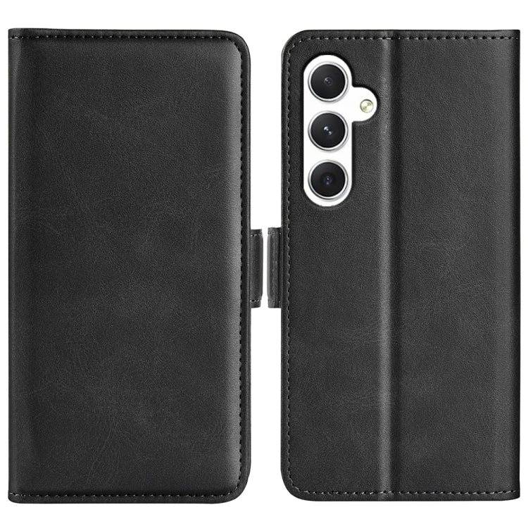 Dual-side Magnetic Buckle Horizontal Flip Leather Phone Case, For Samsung Galaxy S24 5G, For Samsung Galaxy A15, For Samsung Galaxy A05, For Samsung Galaxy A05s