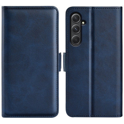 Dual-side Magnetic Buckle Horizontal Flip Leather Phone Case, For Samsung Galaxy A55, For Samsung Galaxy A35, For Samsung Galaxy S24 Ultra 5G, For Samsung Galaxy S24+ 5G
