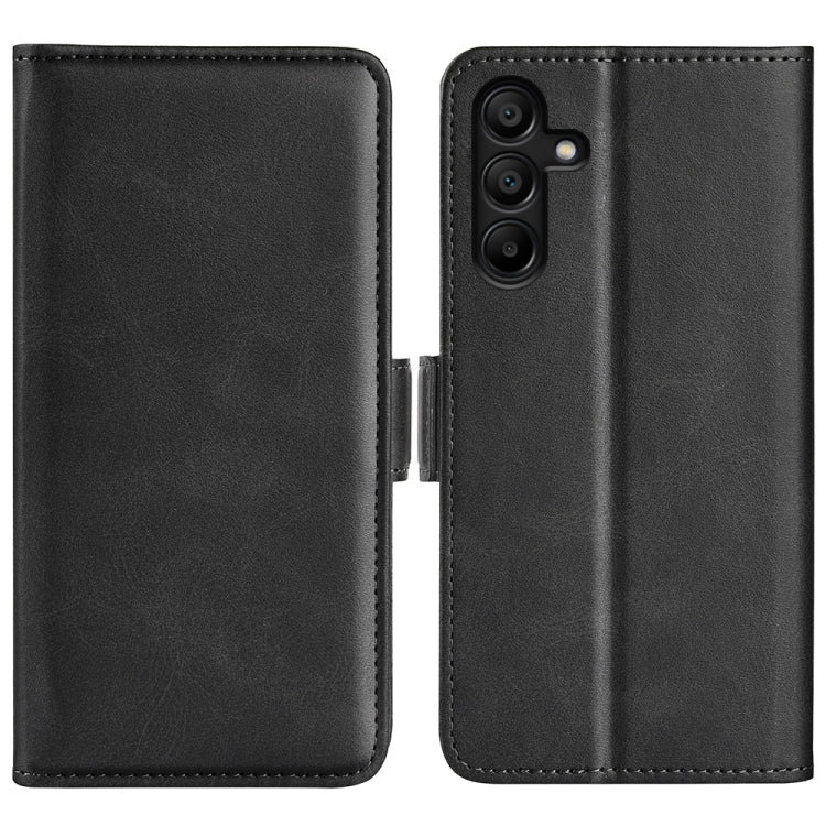Dual-side Magnetic Buckle Horizontal Flip Leather Phone Case, For Samsung Galaxy S24 FE 5G, For Samsung Galaxy Xcover 7 Pro, For Samsung Galaxy M55 5G, For Samsung Galaxy M15 5G