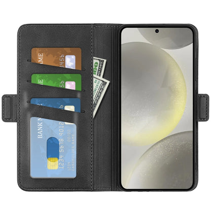 Dual-side Magnetic Buckle Horizontal Flip Leather Phone Case, For Samsung Galaxy S24 FE 5G, For Samsung Galaxy Xcover 7 Pro, For Samsung Galaxy M55 5G, For Samsung Galaxy M15 5G