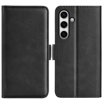 Dual-side Magnetic Buckle Horizontal Flip Leather Phone Case, For Samsung Galaxy S24 FE 5G, For Samsung Galaxy Xcover 7 Pro, For Samsung Galaxy M55 5G, For Samsung Galaxy M15 5G