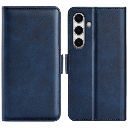 Dual-side Magnetic Buckle Horizontal Flip Leather Phone Case, For Samsung Galaxy S24 FE 5G, For Samsung Galaxy Xcover 7 Pro, For Samsung Galaxy M55 5G, For Samsung Galaxy M15 5G