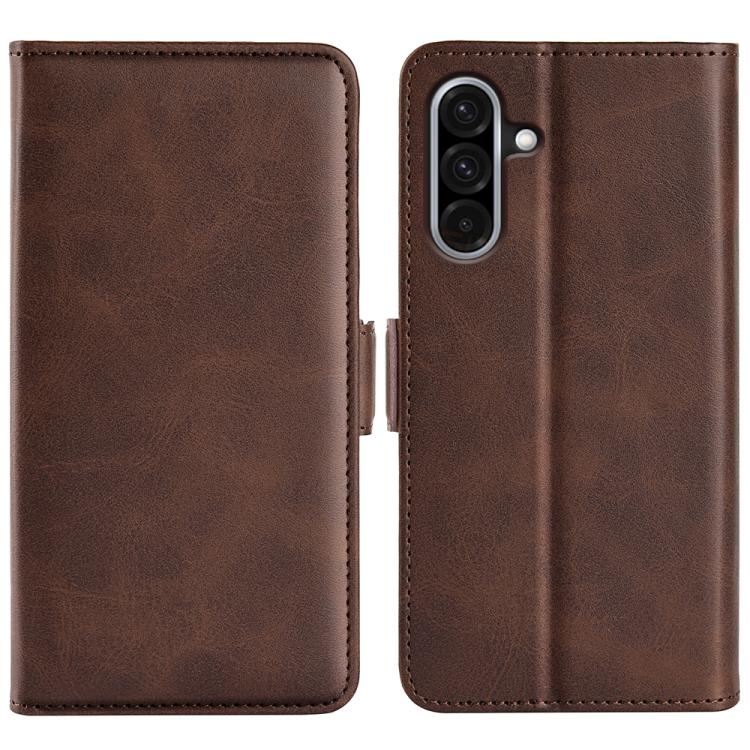 Dual-side Magnetic Buckle Horizontal Flip Leather Phone Case, For Samsung Galaxy S25 Edge 5G, For Samsung Galaxy A06 5G, For Samsung Galaxy A26, For Samsung Galaxy A36