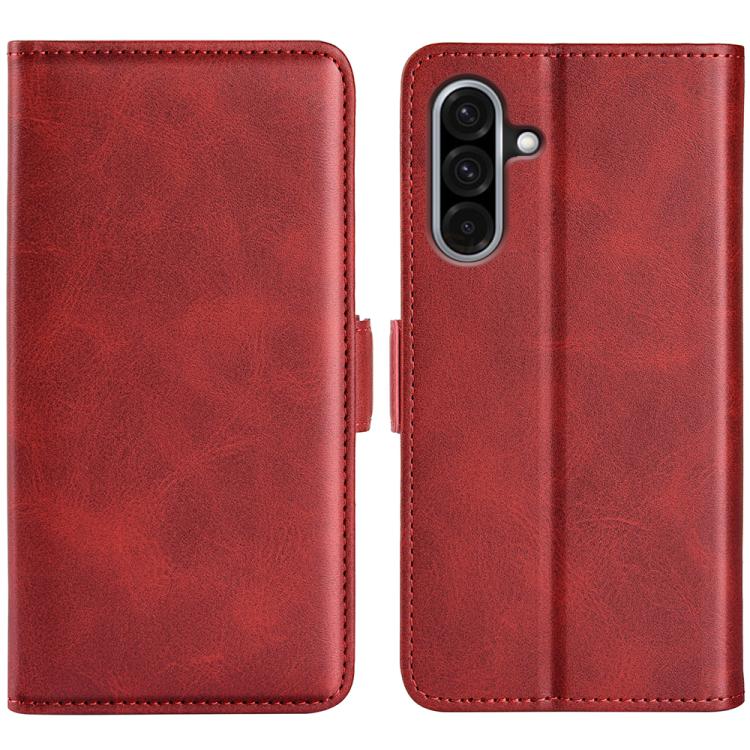 Dual-side Magnetic Buckle Horizontal Flip Leather Phone Case, For Samsung Galaxy S25 Edge 5G, For Samsung Galaxy A06 5G, For Samsung Galaxy A26, For Samsung Galaxy A36