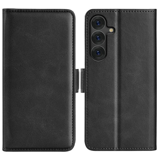 Dual-side Magnetic Buckle Horizontal Flip Leather Phone Case, For Samsung Galaxy S25 5G, For Samsung Galaxy S25+ 5G, For Samsung Galaxy S25 Ultra 5G, For Samsung Galaxy A16