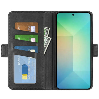 Dual-side Magnetic Buckle Horizontal Flip Leather Phone Case, For Samsung Galaxy S25 5G, For Samsung Galaxy S25+ 5G, For Samsung Galaxy S25 Ultra 5G, For Samsung Galaxy A16