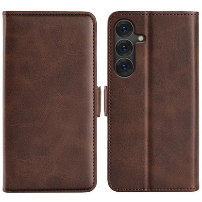 Dual-side Magnetic Buckle Horizontal Flip Leather Phone Case, For Samsung Galaxy S25 5G, For Samsung Galaxy S25+ 5G, For Samsung Galaxy S25 Ultra 5G, For Samsung Galaxy A16
