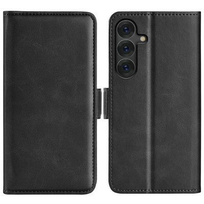 Dual-side Magnetic Buckle Horizontal Flip Leather Phone Case, For Samsung Galaxy S25 5G, For Samsung Galaxy S25+ 5G, For Samsung Galaxy S25 Ultra 5G, For Samsung Galaxy A16
