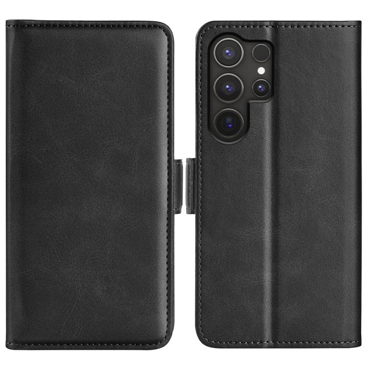 Dual-side Magnetic Buckle Horizontal Flip Leather Phone Case, For Samsung Galaxy S25 5G, For Samsung Galaxy S25+ 5G, For Samsung Galaxy S25 Ultra 5G, For Samsung Galaxy A16