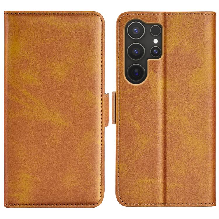 Dual-side Magnetic Buckle Horizontal Flip Leather Phone Case, For Samsung Galaxy S25 5G, For Samsung Galaxy S25+ 5G, For Samsung Galaxy S25 Ultra 5G, For Samsung Galaxy A16