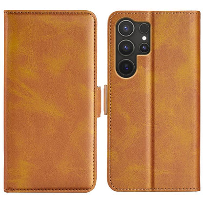 Dual-side Magnetic Buckle Horizontal Flip Leather Phone Case, For Samsung Galaxy S25 5G, For Samsung Galaxy S25+ 5G, For Samsung Galaxy S25 Ultra 5G, For Samsung Galaxy A16