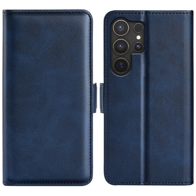 Dual-side Magnetic Buckle Horizontal Flip Leather Phone Case, For Samsung Galaxy S25 5G, For Samsung Galaxy S25+ 5G, For Samsung Galaxy S25 Ultra 5G, For Samsung Galaxy A16