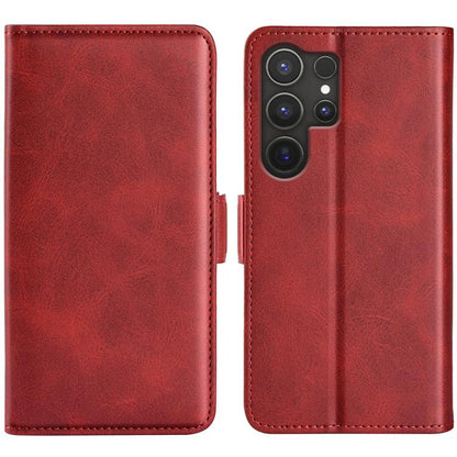 Dual-side Magnetic Buckle Horizontal Flip Leather Phone Case, For Samsung Galaxy S25 5G, For Samsung Galaxy S25+ 5G, For Samsung Galaxy S25 Ultra 5G, For Samsung Galaxy A16