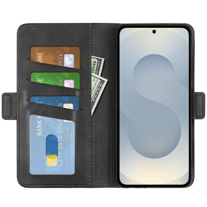Dual-side Magnetic Buckle Horizontal Flip Leather Phone Case, For Samsung Galaxy S25 Edge 5G, For Samsung Galaxy A06 5G, For Samsung Galaxy A26, For Samsung Galaxy A36