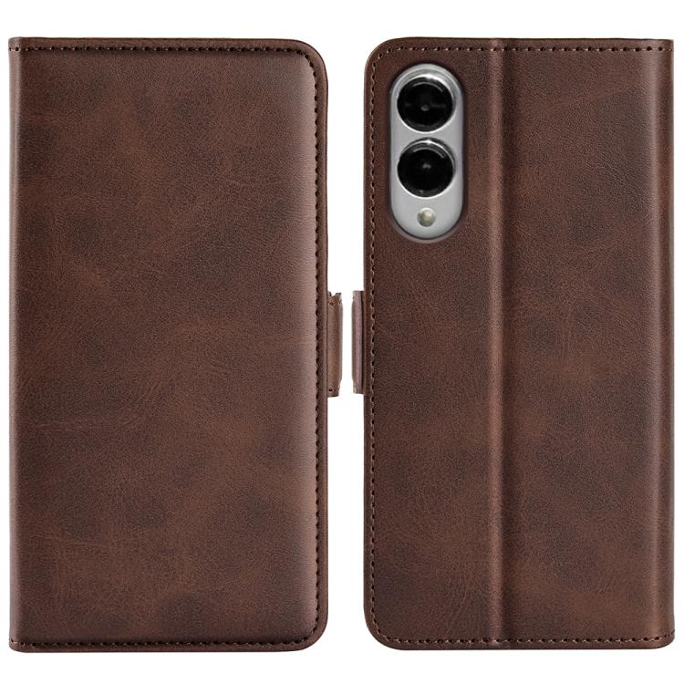 Dual-side Magnetic Buckle Horizontal Flip Leather Phone Case, For Samsung Galaxy S25 Edge 5G, For Samsung Galaxy A06 5G, For Samsung Galaxy A26, For Samsung Galaxy A36