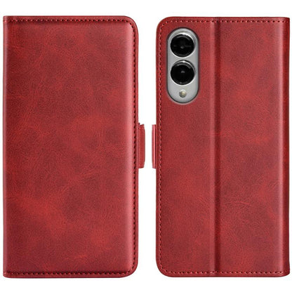 Dual-side Magnetic Buckle Horizontal Flip Leather Phone Case, For Samsung Galaxy S25 Edge 5G, For Samsung Galaxy A06 5G, For Samsung Galaxy A26, For Samsung Galaxy A36