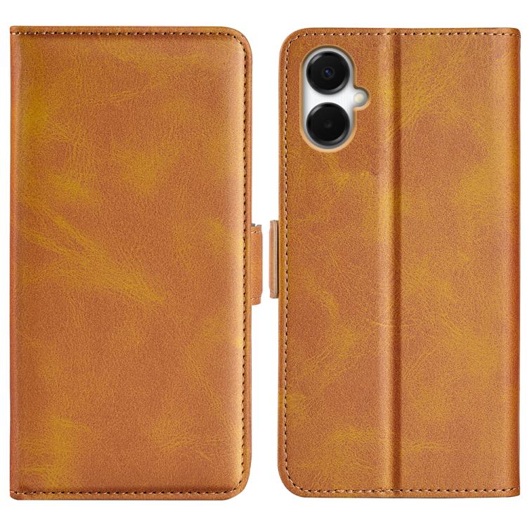 Dual-side Magnetic Buckle Horizontal Flip Leather Phone Case, For Samsung Galaxy S25 Edge 5G, For Samsung Galaxy A06 5G, For Samsung Galaxy A26, For Samsung Galaxy A36