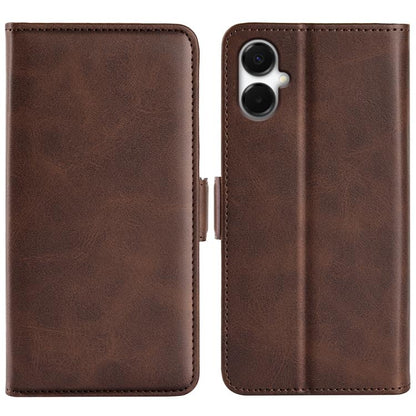 Dual-side Magnetic Buckle Horizontal Flip Leather Phone Case, For Samsung Galaxy S25 Edge 5G, For Samsung Galaxy A06 5G, For Samsung Galaxy A26, For Samsung Galaxy A36