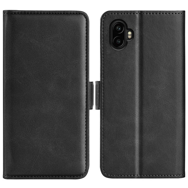 Dual-side Magnetic Buckle Horizontal Flip Leather Phone Case, For Samsung Galaxy S24 FE 5G, For Samsung Galaxy Xcover 7 Pro, For Samsung Galaxy M55 5G, For Samsung Galaxy M15 5G
