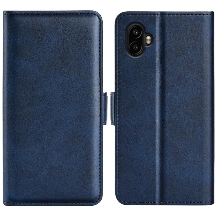 Dual-side Magnetic Buckle Horizontal Flip Leather Phone Case, For Samsung Galaxy S24 FE 5G, For Samsung Galaxy Xcover 7 Pro, For Samsung Galaxy M55 5G, For Samsung Galaxy M15 5G