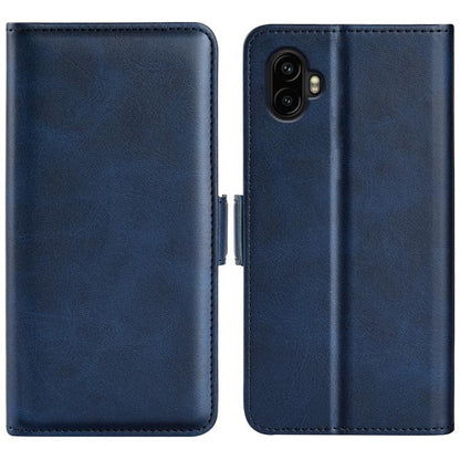 Dual-side Magnetic Buckle Horizontal Flip Leather Phone Case, For Samsung Galaxy S24 FE 5G, For Samsung Galaxy Xcover 7 Pro, For Samsung Galaxy M55 5G, For Samsung Galaxy M15 5G