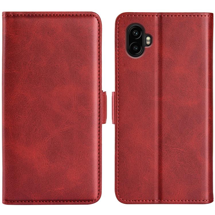 Dual-side Magnetic Buckle Horizontal Flip Leather Phone Case, For Samsung Galaxy S24 FE 5G, For Samsung Galaxy Xcover 7 Pro, For Samsung Galaxy M55 5G, For Samsung Galaxy M15 5G