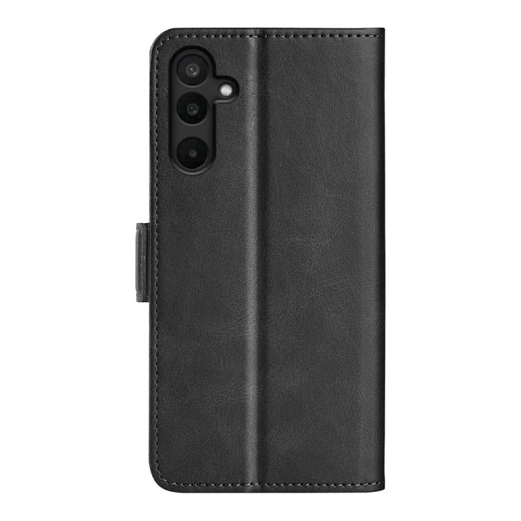 Dual-side Magnetic Buckle Horizontal Flip Leather Phone Case, For Samsung Galaxy M16 / F16