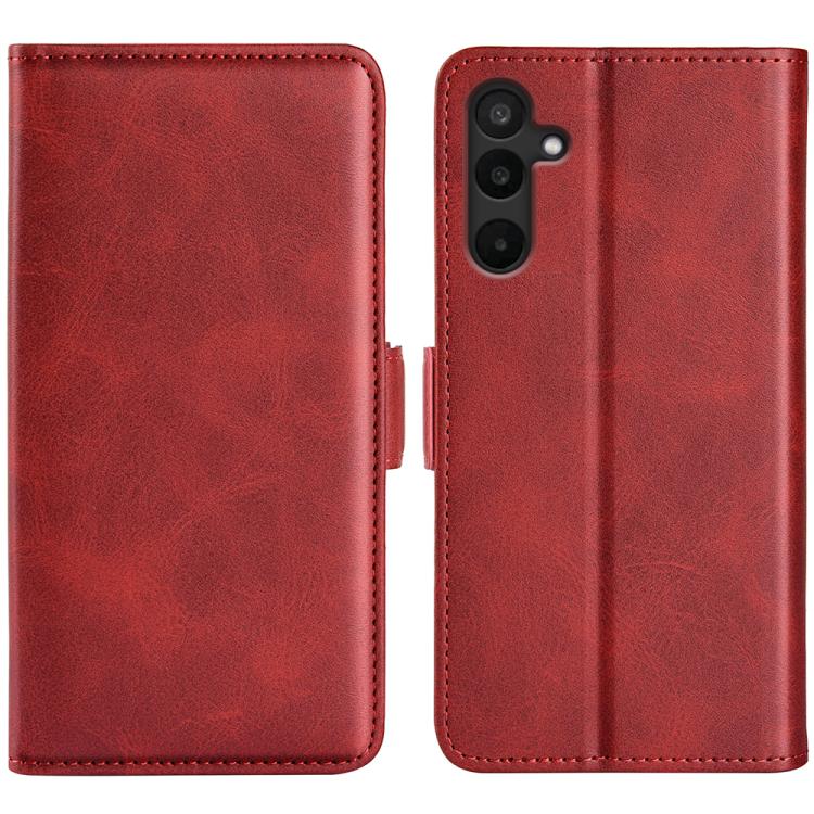 Dual-side Magnetic Buckle Horizontal Flip Leather Phone Case, For Samsung Galaxy S25 FE 5G, For Samsung Galaxy A07 4G, For Samsung Galaxy A17 5G, For Samsung Galaxy M16 / F16