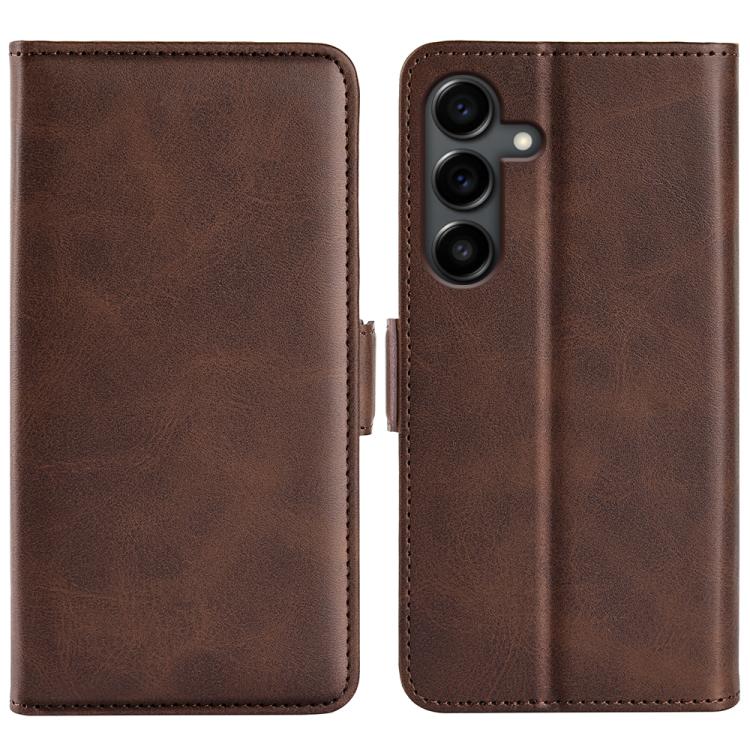 Dual-side Magnetic Buckle Horizontal Flip Leather Phone Case, For Samsung Galaxy S25 FE 5G, For Samsung Galaxy A07 4G, For Samsung Galaxy A17 5G, For Samsung Galaxy M16 / F16