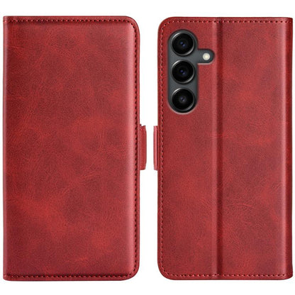 Dual-side Magnetic Buckle Horizontal Flip Leather Phone Case, For Samsung Galaxy S25 FE 5G, For Samsung Galaxy A07 4G, For Samsung Galaxy A17 5G, For Samsung Galaxy M16 / F16