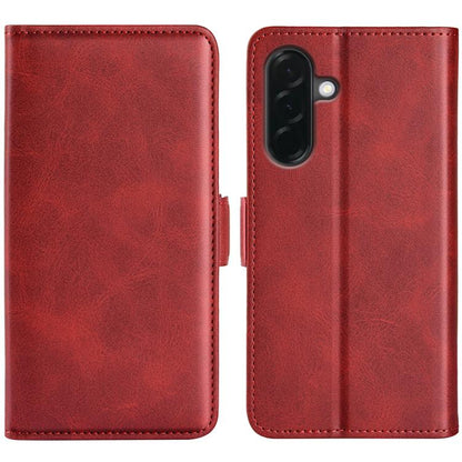 Dual-side Magnetic Buckle Horizontal Flip Leather Phone Case, For Samsung Galaxy A57 5G, For Samsung Galaxy A37 5G, For Samsung Galaxy A27 5G, For Samsung Galaxy M36 5G / F36 5G