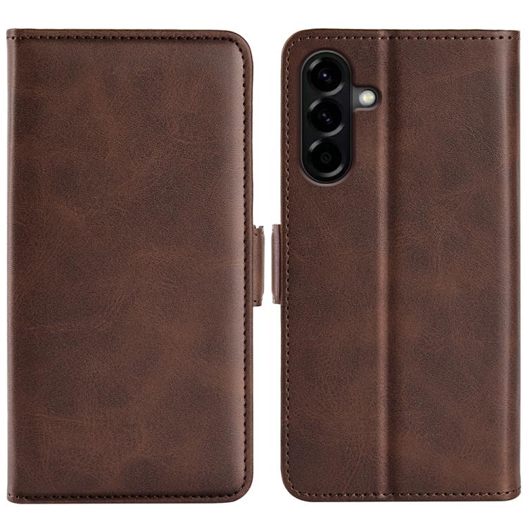 Dual-side Magnetic Buckle Horizontal Flip Leather Phone Case, For Samsung Galaxy A57 5G, For Samsung Galaxy A37 5G, For Samsung Galaxy A27 5G, For Samsung Galaxy M36 5G / F36 5G