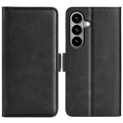 Dual-side Magnetic Buckle Horizontal Flip Leather Phone Case, For Samsung Galaxy S26+ 5G, For Samsung Galaxy S26 Edge 5G, For Samsung Galaxy S26 Ultra 5G, For Samsung Galaxy S26 5G
