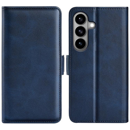 Dual-side Magnetic Buckle Horizontal Flip Leather Phone Case, For Samsung Galaxy S26+ 5G, For Samsung Galaxy S26 Edge 5G, For Samsung Galaxy S26 Ultra 5G, For Samsung Galaxy S26 5G