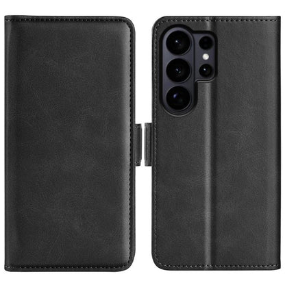 Dual-side Magnetic Buckle Horizontal Flip Leather Phone Case, For Samsung Galaxy S26+ 5G, For Samsung Galaxy S26 Edge 5G, For Samsung Galaxy S26 Ultra 5G, For Samsung Galaxy S26 5G