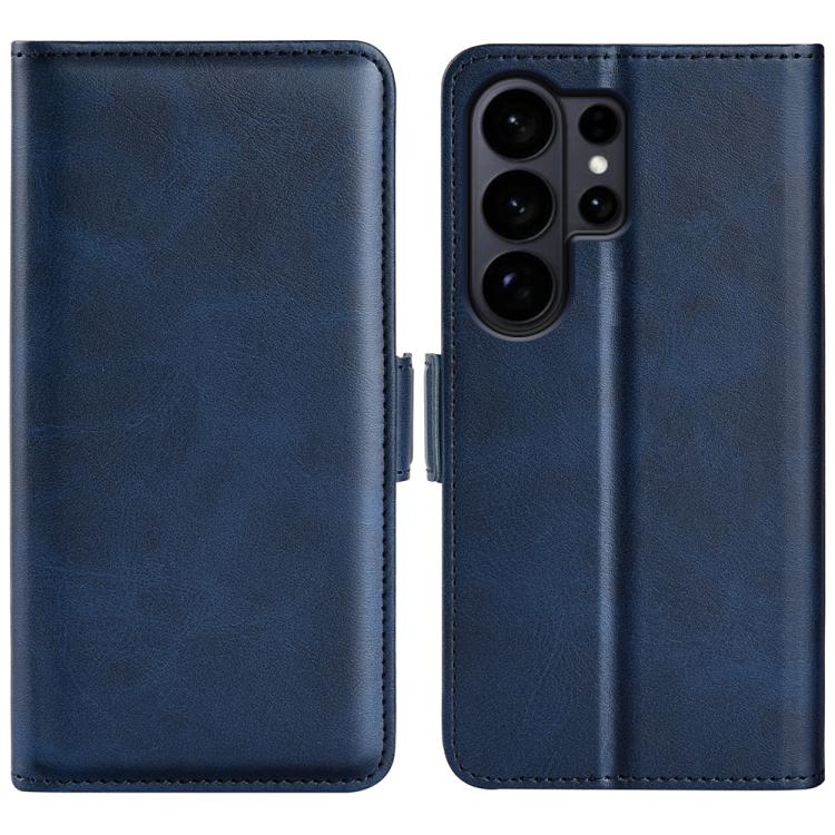 Dual-side Magnetic Buckle Horizontal Flip Leather Phone Case, For Samsung Galaxy S26+ 5G, For Samsung Galaxy S26 Edge 5G, For Samsung Galaxy S26 Ultra 5G, For Samsung Galaxy S26 5G