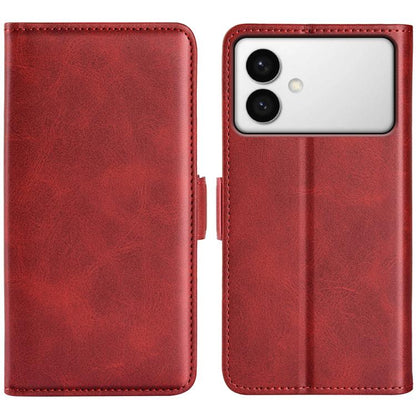 Dual-side Magnetic Buckle Horizontal Flip Leather Phone Case, For Samsung Galaxy S26+ 5G, For Samsung Galaxy S26 Edge 5G, For Samsung Galaxy S26 Ultra 5G, For Samsung Galaxy S26 5G