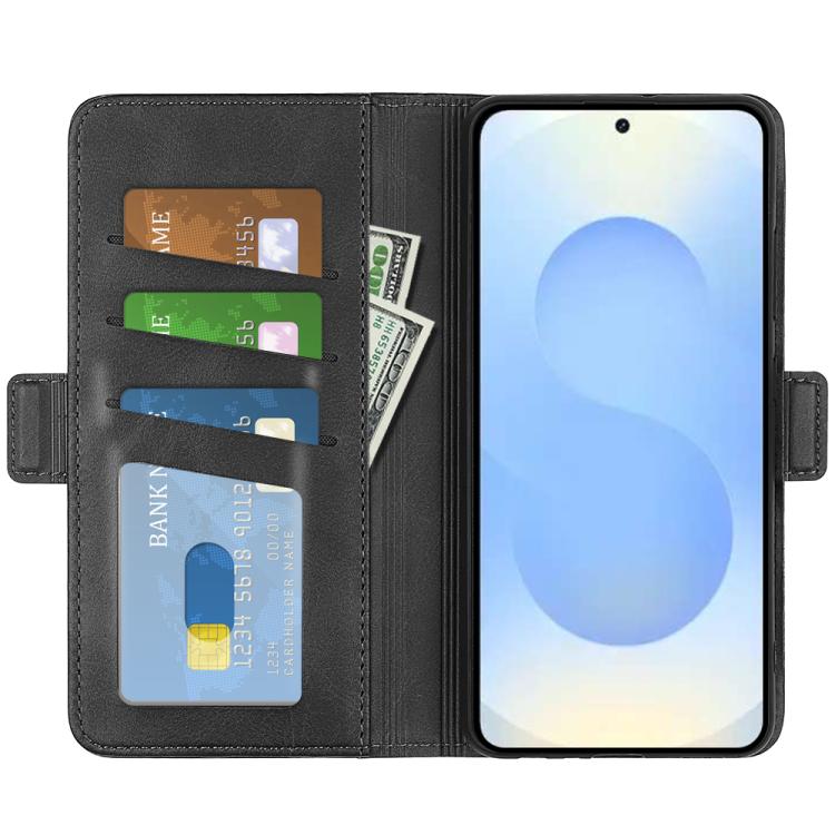 Dual-side Magnetic Buckle Horizontal Flip Leather Phone Case, For Samsung Galaxy S26+ 5G, For Samsung Galaxy S26 Edge 5G, For Samsung Galaxy S26 Ultra 5G, For Samsung Galaxy S26 5G