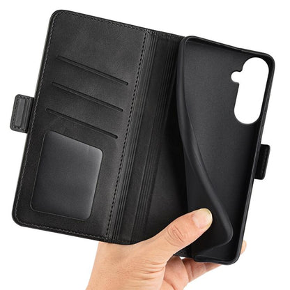 Dual-side Magnetic Buckle Horizontal Flip Leather Phone Case, For Samsung Galaxy S26+ 5G, For Samsung Galaxy S26 Edge 5G, For Samsung Galaxy S26 Ultra 5G, For Samsung Galaxy S26 5G