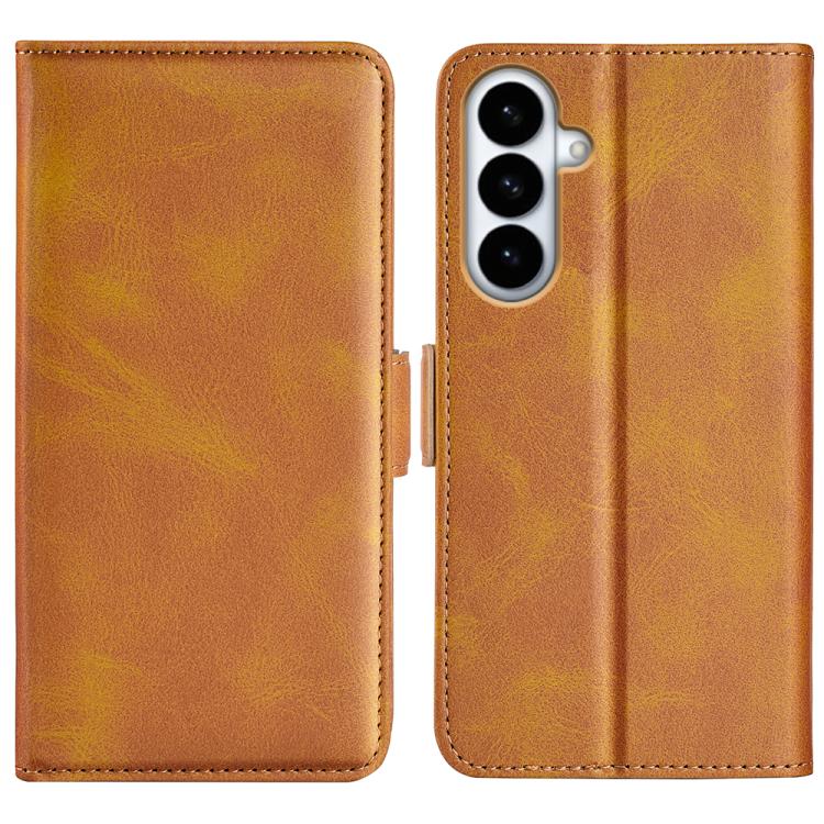 Dual-side Magnetic Buckle Horizontal Flip Leather Phone Case, For Samsung Galaxy S26+ 5G, For Samsung Galaxy S26 Edge 5G, For Samsung Galaxy S26 Ultra 5G, For Samsung Galaxy S26 5G