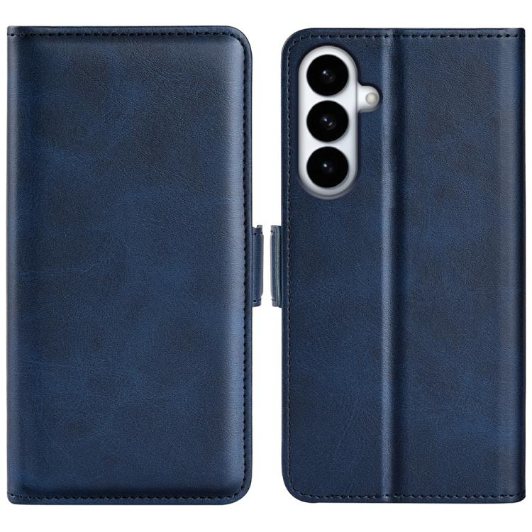 Dual-side Magnetic Buckle Horizontal Flip Leather Phone Case, For Samsung Galaxy S26+ 5G, For Samsung Galaxy S26 Edge 5G, For Samsung Galaxy S26 Ultra 5G, For Samsung Galaxy S26 5G