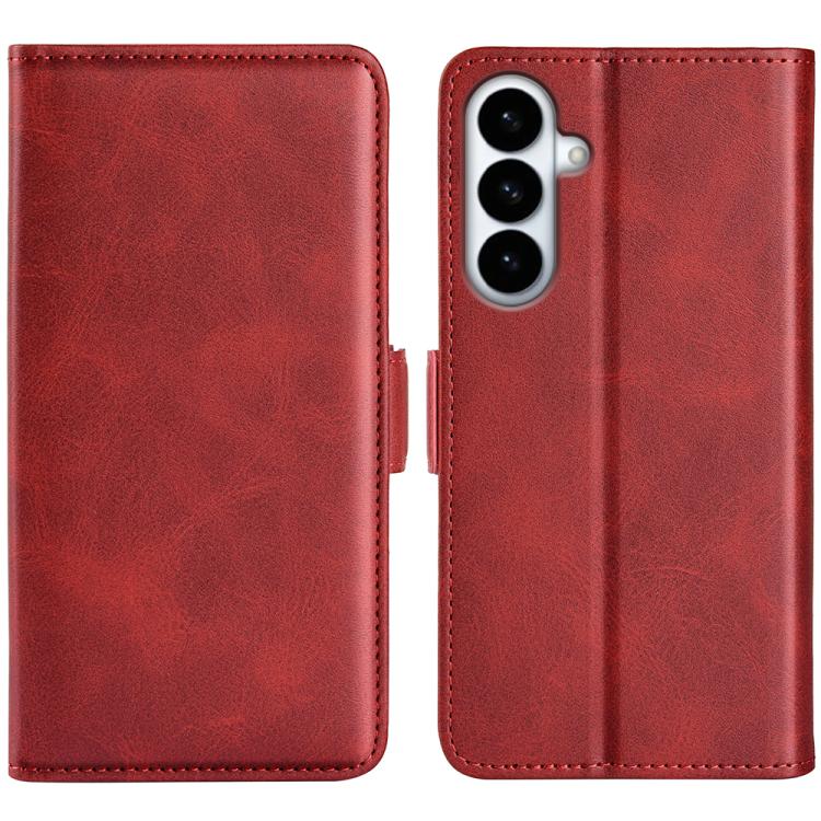 Dual-side Magnetic Buckle Horizontal Flip Leather Phone Case, For Samsung Galaxy S26+ 5G, For Samsung Galaxy S26 Edge 5G, For Samsung Galaxy S26 Ultra 5G, For Samsung Galaxy S26 5G