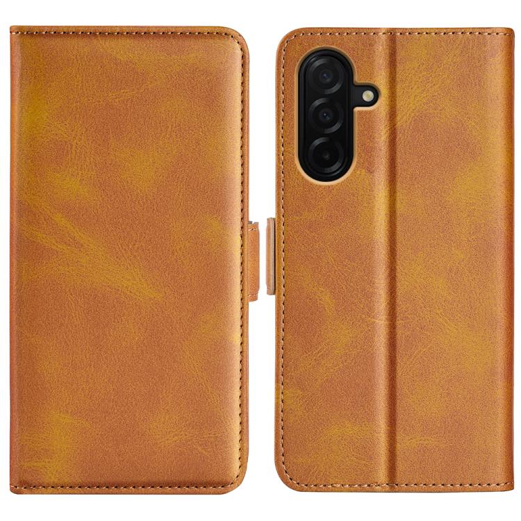 Dual-side Magnetic Buckle Horizontal Flip Leather Phone Case, For Samsung Galaxy A57 5G, For Samsung Galaxy A37 5G, For Samsung Galaxy A27 5G, For Samsung Galaxy M36 5G / F36 5G