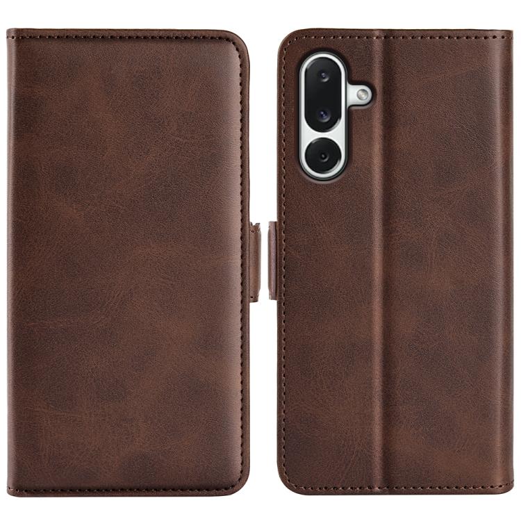 Dual-side Magnetic Buckle Horizontal Flip Leather Phone Case, For Samsung Galaxy A57 5G, For Samsung Galaxy A37 5G, For Samsung Galaxy A27 5G, For Samsung Galaxy M36 5G / F36 5G