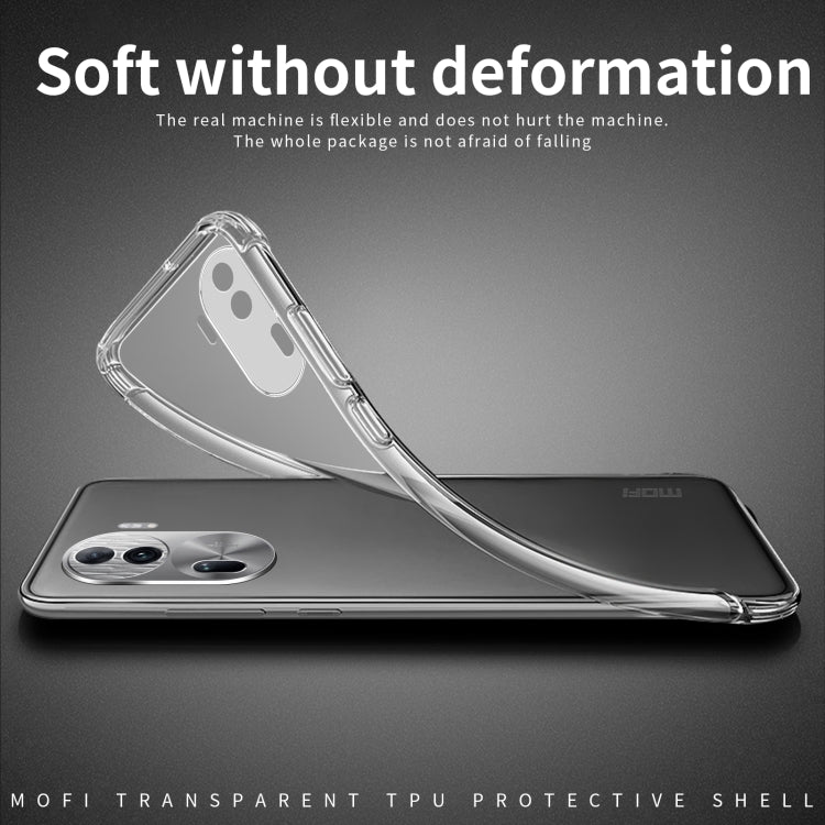 MOFI Ming Series Ultra-thin TPU Phone Case, For OPPO Reno11 Pro China, For OPPO Reno11 China