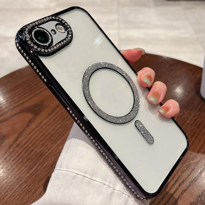 Diamond Plated MagSafe TPU Phone Case, For iPhone 16e, For iPhone 16 Pro Max, For iPhone 16 Pro, For iPhone 16 Plus