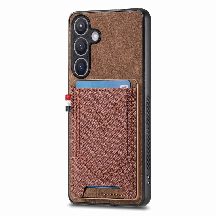 Denim Texture Leather Skin Phone Case with Card Slot, For Samsung Galaxy A36 5G, For Samsung Galaxy S25 5G, For Samsung Galaxy S25+ 5G, For Samsung Galaxy S25 Ultra 5G