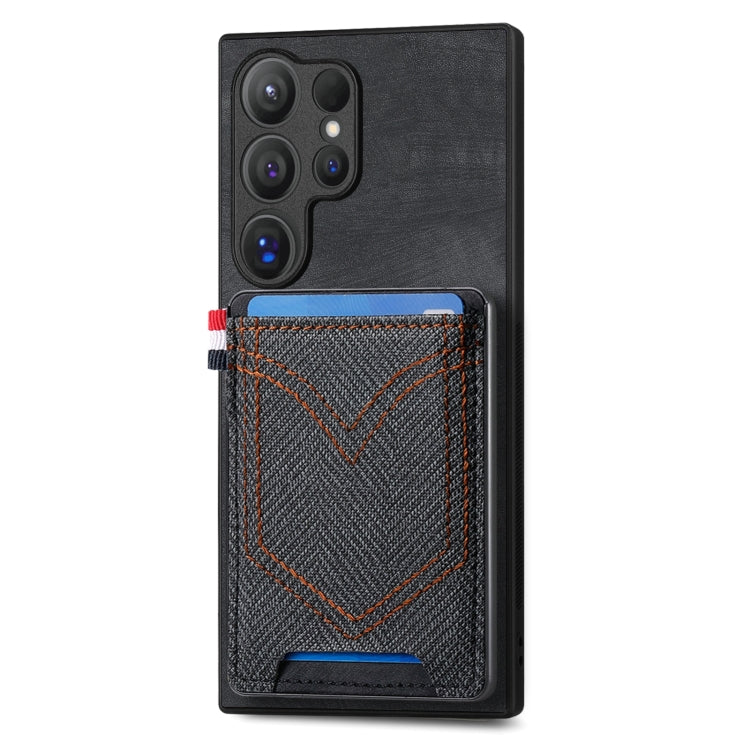 Denim Texture Leather Skin Phone Case with Card Slot, For Samsung Galaxy A36 5G, For Samsung Galaxy S25 5G, For Samsung Galaxy S25+ 5G, For Samsung Galaxy S25 Ultra 5G