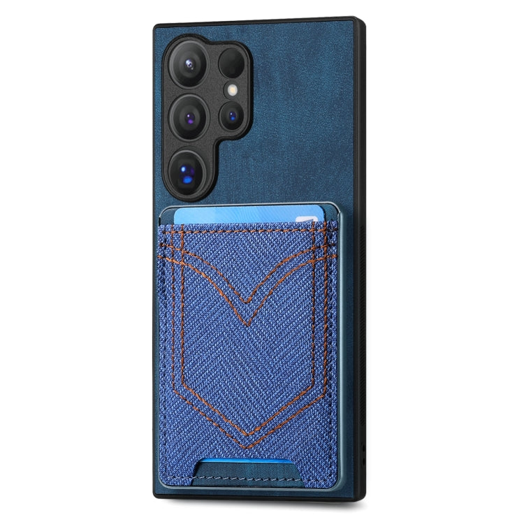 Denim Texture Leather Skin Phone Case with Card Slot, For Samsung Galaxy A36 5G, For Samsung Galaxy S25 5G, For Samsung Galaxy S25+ 5G, For Samsung Galaxy S25 Ultra 5G